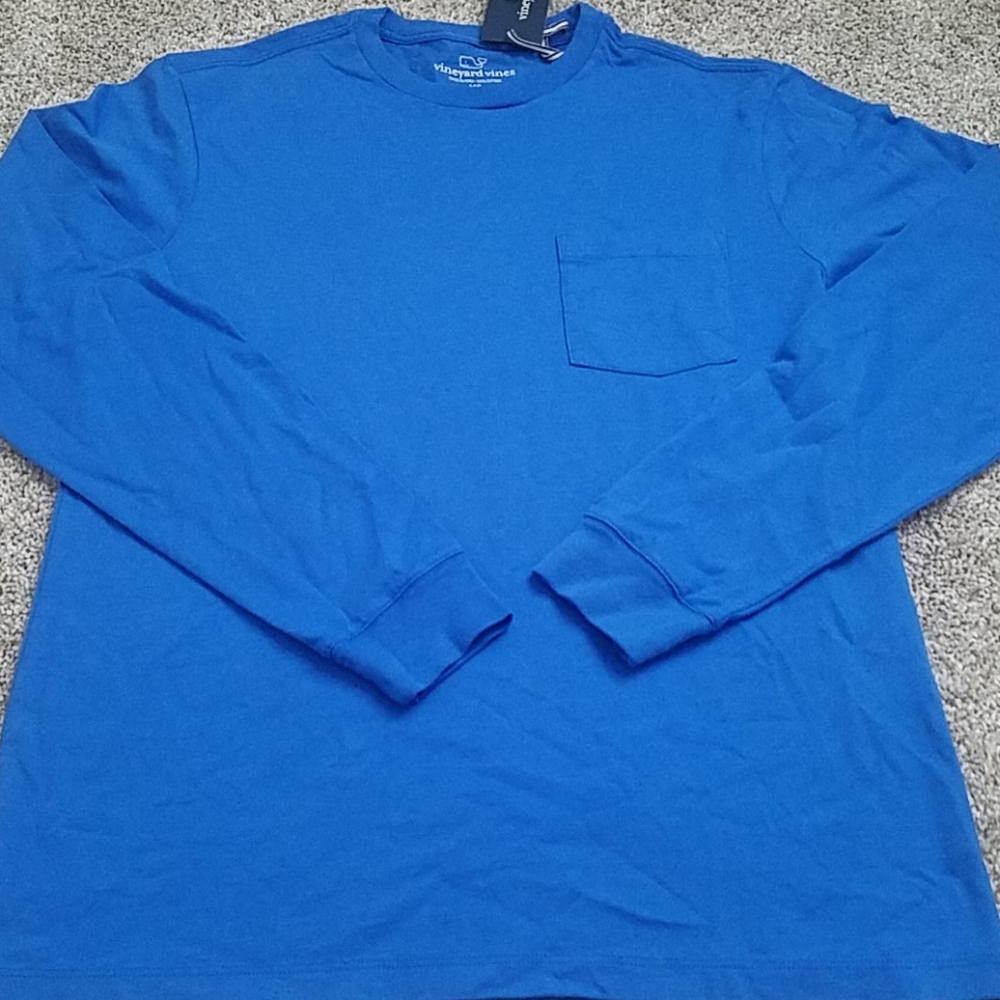 Vineyard vines ls pocket tee NWT